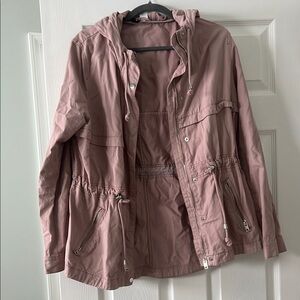 Divided Mauve Utility Jacket